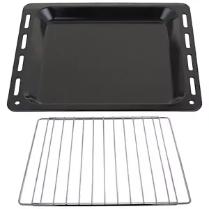 UNIVERSAL Oven Cooker Baking Tray + Adjustable Extendable Shelf Rack Pan - Picture 1 of 6