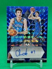 Chet Holmgren /25 📈 RC Auto SSP 2022-23 Panini Mosaic Rookie Blue Color Match🔥