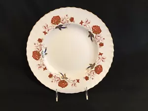 ROYAL CROWN DERBY Porcelain imari BALI Boston Swirl Shape Dinner Plate A1100 - Picture 1 of 13