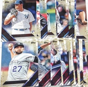2016 Topps Baseball Gold Series 1, 2, & Update - Pick From Drop Menu /2016