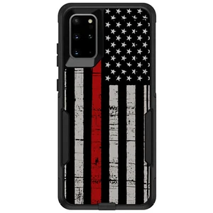 OtterBox Commuter for Galaxy S (Choose Model) Weathered Thin Red Line - Picture 1 of 13