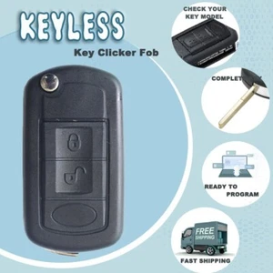 Keyless Remote Flip Key Fob for Land Rover 2005-2011 NT8-15K6014CFFTXA 315Mhz - Picture 1 of 6