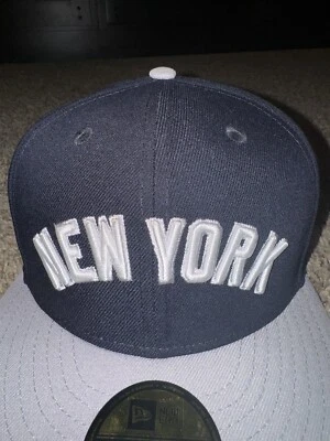 New York Yankees MLB x Big League Chew Fitted Hat New Era 59FIFTY Size 7 3/8 - Image 1 of 4
