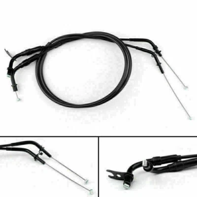 Throttle Cable Push/Pull Wire Line Gas Fits Kawasaki Z1000 2011-2013 Black L E6 - Image 1 of 4
