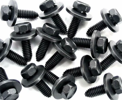 5/16" Body Bolts 1" Long 1/2" Hex 7/8" Washer (Qty-50) #1907-50CC - Image 1 of 4