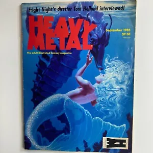 Rivista di fumetti heavy metal settembre 1985 Kierkegaard - Foto 1 di 3
