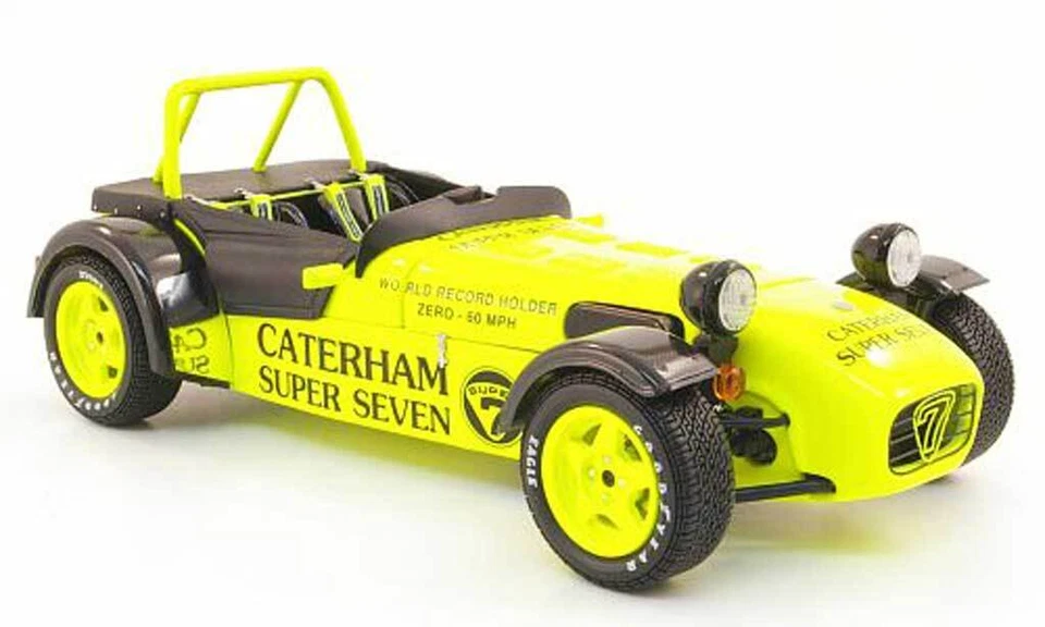 1:18 Kyosho Lotus Caterham Super Seven rojo, azul o amarillo Foto 1 de 3