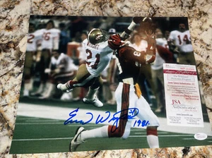 Autógrafo Firmado Eric WRIGHT Automático 11X17 Foto Foto San Francisco 49ers JSA - Imagen 1 de 3