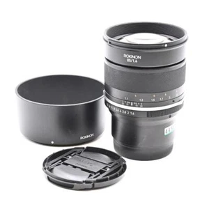 Rokinon Series II 85mm 1.4 for Sony FE + Hood – MUST SEE! (4456) - Picture 1 of 7