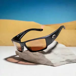 Costa Del Mar Corbina Pro Black frame gold mirror glass 580 lens NEW 6S9109 - Picture 1 of 7