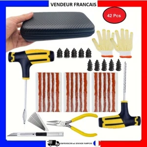 Reparatursatz Reifen Auto Werkzeug Notfallkappe Reifenpanne Docht Auto Motorrad Fahrrad - Bild 1 von 17