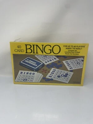 1981 40 Card Bingo Game - Whitman No. 4709 - New in Sealed Box - Image 1 of 2