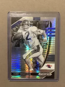 Panini Prizm 2020 Draft Picks #92 Terry Bradshaw Hyper/75 LA TECH Steelers SSP - Imagen 1 de 2