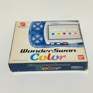 Wonder Swan Color Boxed Console Tested Select Color Blue Orange Black Tested JP - Picture 1 of 5