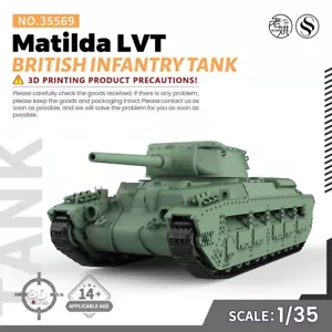 SSMODEL SS35569 1/35 Military Model Kit British Matilda LVT Infantry Tank WOT - Bild 1 von 5