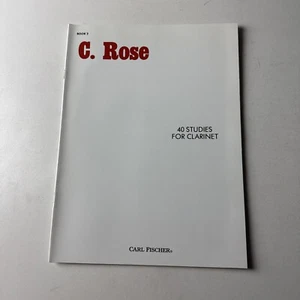 40 Studi per Clarinetto Libro 2 di C. Rose - Foto 1 di 4