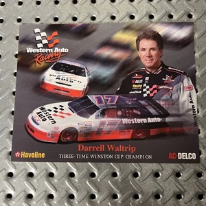 1995 Darrell Waltrip #17 Western Auto Monte Carlo - NASCAR Hero Card 7” x 9” - Picture 1 of 2