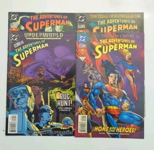 Lot Of 4 1995 DC The Adventures Of Superman Comics #528-531 VF/NM - Picture 1 of 9