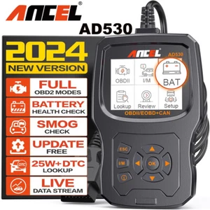 ANCEL AD530 Fehler Motor prüfen Batterietester OBD2 Scanner Auto Diagnosegerät - Bild 1 von 15