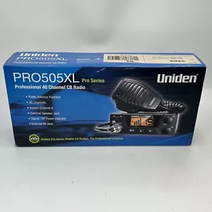 Uniden Pro505XL Pro Series Professional 40 Channel CB Radio NIB - Picture 1 of 4