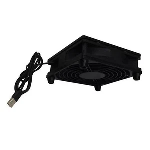 120mm USB Cooling Fan External Desktop Cooler Stand 2500RPM for Router Modem PC - Picture 1 of 13