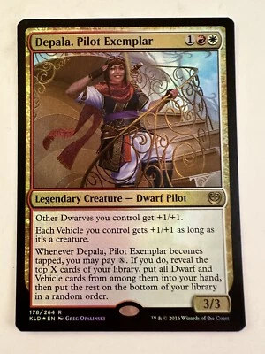 Foil Depala, Pilot Exemplar Kaladesh 178 Rare MTG Magic - Image 1 of 3