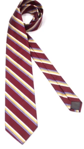 695) CRAVATTA UOMO BROOKS BROTHERS XL 100% SETA MADE IN USA - Foto 1 di 4