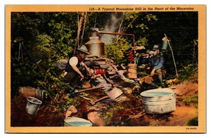 A Typical Moonshine Still In The Heart Of The Mountains - Picture 1 of 2