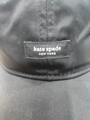 KATE SPADE NY шерсти регулируемый женщин бейсбольная кепка шляпа - черный - Изображение 1 из 4