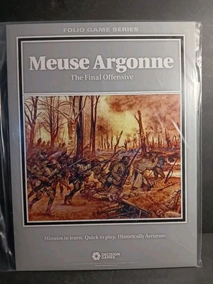 NEW!  WW1 - Meuse Argonne- The Final Offensive - DECISION FOLIO WAR GAME - Image 1 of 2