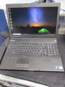 15.6" Dell Precision M4700 laptop Intel Core i7-3520M CPU @ 2.9GHz, 8GB, + PSU - Picture 1 of 12