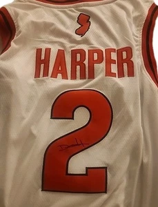 CAMISETA DE LOS CABALLEROS ESCARLATA FIRMADA POR DYLAN HARPER SPURS RARA PRUEBA CERTIFICADO DE AUTENTICIDAD WOW - Imagen 1 de 3