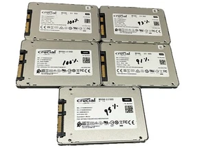 Crucial MX500 2.5" 1000GB SSD CT1000MX500SSD1 LOT 5 - Picture 1 of 7