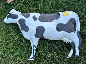 Vintage Union Don Federstein Milchkuh Kunststoff Blasform 1990 fehlende Ohren   - Bild 1 von 4