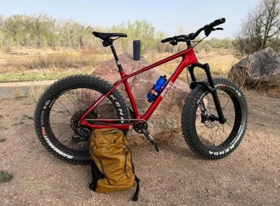 Borealis Crestone Carbon L Manitou Mastodon Fiber Rock Shox Reverb Sram AXS - Image 1 of 3