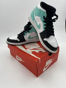 🔥 Air Jordan 1 Mid Tropical Twist 554724-132 taglia 13 - pulito con scatola! - Foto 1 di 10