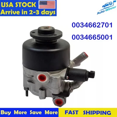 ABC Tandem Power Steering Pump 0034662701 0034665001 for Mercedes Benz SL500 Foto 1 de 4