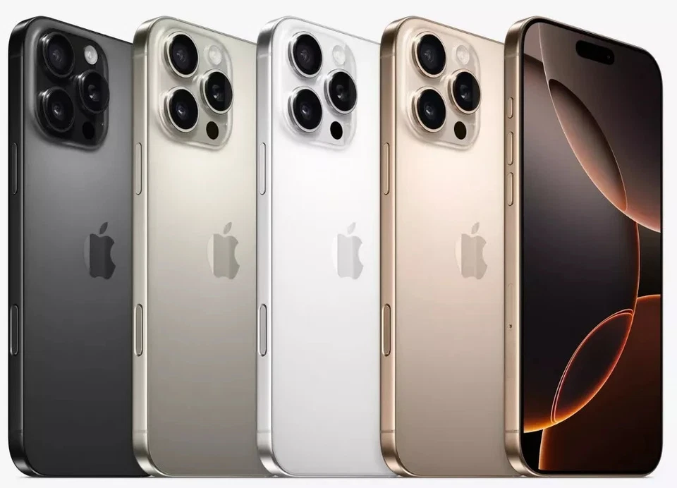 Apple iPhone 16 Pro 256 GB Schwarz Weiß Wüstend Natur Differenzbesteuert - Bild 1 von 1