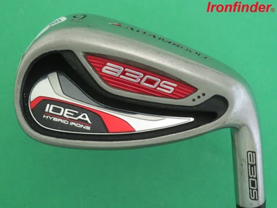 Adams Idea a3 OS Hybrid Single 9 Iron Steel Shaft Stiff Flex Mens Right - Image 1 of 4