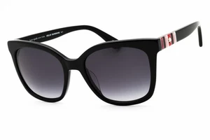 Gafas de sol KATE SPADE KIYA S 0807 9O marco negro grises lentes degradadas 53 mm - Imagen 1 de 4