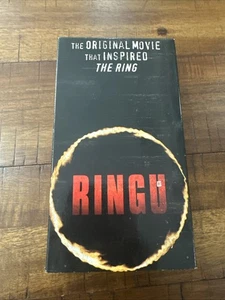 Ringu VHS 2003 Japanese Horror English Subtitles Out Of Print RARE The Ring HTF - Picture 1 of 7
