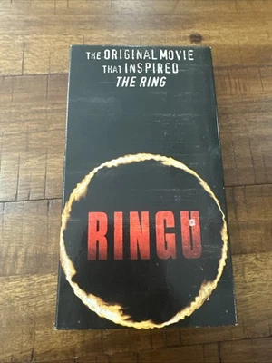 Ringu VHS 2003 Japanese Horror English Subtitles Out Of Print RARE The Ring HTF - Image 1 of 4