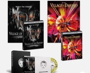 Village of the Damned 4K COLLECTOR'S EDITION w Posters + 7" Vinyl + 2 SLIPCOVERS - Imagen 1 de 6