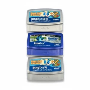 VTech InnoTab Game Cartridges - Monsters University & Read Play & Create 3pk - Picture 1 of 4