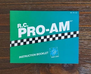 Nintendo NES R.C. Pro Am Instruction Booklet Manual 1988- Nice!! - Picture 1 of 2