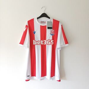 Stoke City 2021/22 Home Football Shirt Large *BNWT*