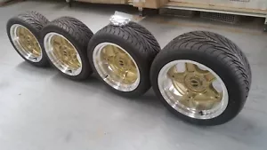 17 x 8 & 9 OS Star wheels LH LX Torana HQ HZ Ford XA XB XC XD XE XF No Tyres! - Picture 1 of 7