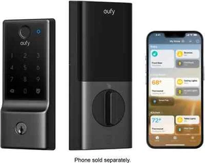 Smart Lock E31 WiFi Replacement Deadbolt Unlock with eufy App, Keypad, Smart ... - Picture 1 of 5