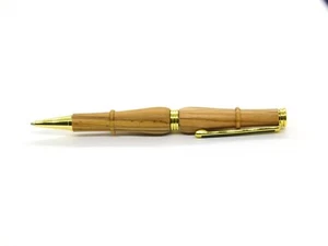 Olive Wood Ballpoint Pen High Quality Hand Made Holy Land Jerusalem - Picture 1 of 4