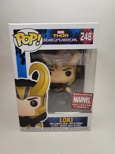 FUNKO POP! Marvel Thor Ragnarok Marvel Collector Corps Exclusive Loki #248 - Picture 1 of 6